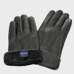 Перчатки мужские WARM ONES 3011/1  DEER BLACK Размер 9-12 Натуральная кожа оленя Черные  Черный