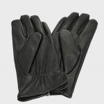 Перчатки мужские WARM ONES 3011/1  DEER BLACK Размер 9-12 Натуральная кожа оленя Черные  Черный