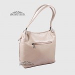 Сумка Женская Кожаная на плечо GUARD 586  GREY floater Серый