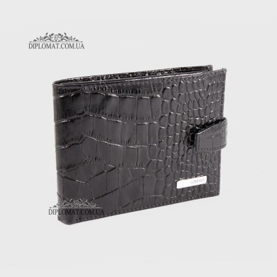 Портмоне мужское KARYA 0411 53 Black Croco