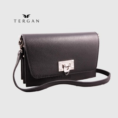 Сумка Женская Кожаная EMANUELA FERRETTI 85510 BLACK floater