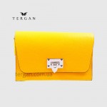 Сумка Женская Кожаная EMANUELA FERRETTI 85510  YELLOW FLOATER Желтый
