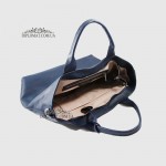 Сумка Женская Кожаная handbags BELLINI Colle V0041  BLUE floater Синий