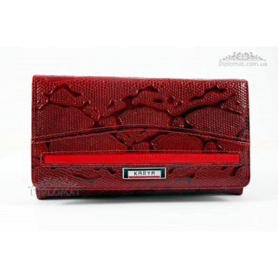 Кошелек женский KARYA 1139 019 RED Lack