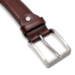 Ремень кожаный джинсовый VIRGINIA CONTI CVV-80003/40 Коричневый