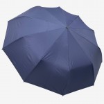 Зонт Lucky Elephants BL611 от дождя Автомат Ручка прямая деревянная Polyester_D.BLUE Синий