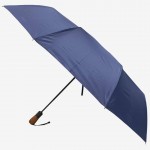Зонт Lucky Elephants BL611 от дождя Автомат Ручка прямая деревянная Polyester_D.BLUE Синий