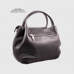 Сумка Женская Кожаная EMANUELA FERRETTI 481241  BLACK floater Черный