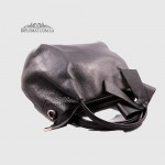 Сумка Женская Кожаная EMANUELA FERRETTI 481241  BLACK floater Черный