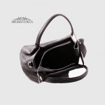 Сумка Женская Кожаная EMANUELA FERRETTI 481241  BLACK floater Черный