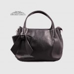Сумка Женская Кожаная EMANUELA FERRETTI 481241  BLACK floater Черный