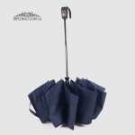 Зонт Lucky Elephants L34037 Автомат Купола Понж Ручка прямая, пластик Материал спиц	Хромированная Pongee D.Blue полосочка мелкая 