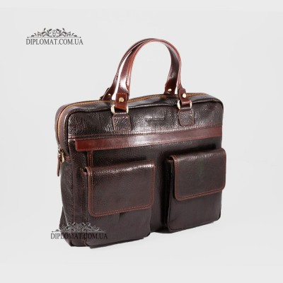 Сумка Для Ноутбука и документов А4 TONY BELLUCCI T-5122 С ремнем через плечо886 BROWN Коричневый