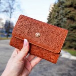 Портмоне женское TERGAN 5788 Кожаное TABA NAPPA Светло-коричневый