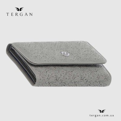 Портмоне женское кожаное TERGAN 5788 ACIK GRI NAPPA