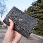 Портмоне женское TERGAN 5788 Кожаное GRI NAPPA Серый
