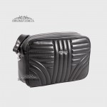 Сумка женская Кросс Боди КожанаяTERGAN 79337 SIYAH METIS Черный Черный