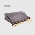 Сумочка-Клатч Женская  EMANUELA FERRETTI 85497D_1 Кожаная  BLACK floater Черный