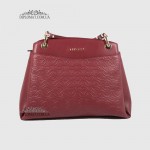 Сумка женская кожаная на плечо TERGAN 79132  BORDO NAPPA