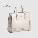 Сумка Женская TERGAN 21424 Кожаная Для документов А4 и ноутбука 15