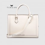 Сумка Женская TERGAN 21424 Кожаная Для документов А4 и ноутбука 15