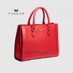 Сумка Женская TERGAN 21424 Кожаная Для документов А4 и ноутбука 15