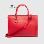 Сумка Женская TERGAN 21424 Кожаная Для документов А4 и ноутбука 15