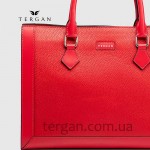Сумка Женская TERGAN 21424 Кожаная Для документов А4 и ноутбука 15