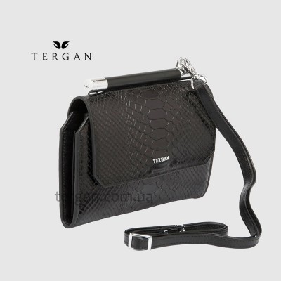 Сумка Женская Кожаная TERGAN 5806 SIYAH PITON / SIYAH ANALIN