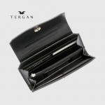 Сумка Женская Кожаная TERGAN 5806  SIYAH PITON / SIYAH ANALIN Черный
