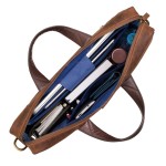Сумка мужская кожаная VISCONTI TC78 Octo для документов А4 и ноутбука до 15