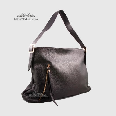 Сумка Женская Кожаная EMANUELA FERRETTI 85593 BLACK floater