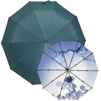 Зонт женский автомат Три Слона N7567 D.Turquoise_1 PU Polyester