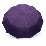 Зонт женский полный автомат Три Слона L37092  VIOLET (Сиреневый) 12 усиленных спиц