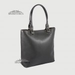 Сумка Женская Кожаная Большая на руку BELLINI Follonica 5840  BLACK floater Черный