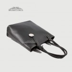 Сумка Женская Кожаная Большая на руку BELLINI Follonica 5840  BLACK floater Черный