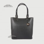 Сумка Женская Кожаная Большая на руку BELLINI Follonica 5840  BLACK floater Черный