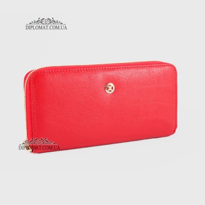 Кошелек на молнии TERGAN 5777 кожаныйKIRMIZI ARSEL