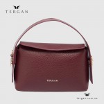 Сумка Женская Кожаная TERGAN 80348  BORDO FLOATER Бордовый