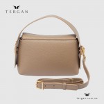Сумка Женская Кожаная TERGAN 80348  KUM FLOATER Бежевый 