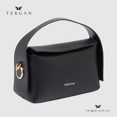 Сумка Женская Кожаная TERGAN 80348 SIYAH FLOATER Черный