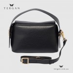 Сумка Женская Кожаная TERGAN 80348  SIYAH FLOATER Черный
