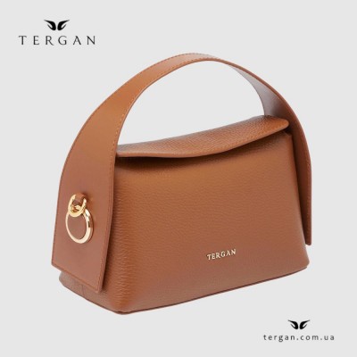 Сумка Женская Кожаная TERGAN 80348 TABA FLOATER