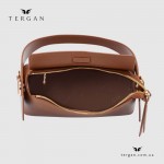 Сумка Женская Кожаная TERGAN 80348  TABA FLOATER Светло-коричневый