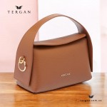 Сумка Женская Кожаная TERGAN 80348  TABA FLOATER Светло-коричневый