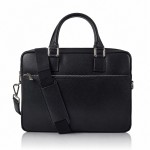 Сумка Для документов и Ноутбука VIRGINIA CONTI 01184  Saffiano Black (Чёрная)