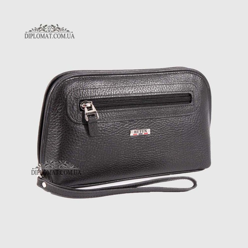 Косметичка женская Кожаная с карманом на молнии BUTUN B.665  004001 