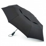 Мужской зонт-антишторм с двойным куполом Fulton Tornado G840 Black (Чёрный)