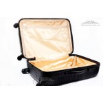 Чемодан дорожный KARYA Suitcase MIDLE  PLASTIC BLACK Черный