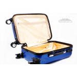 Чемодан дорожный KARYA Suitcase SMALL  PLASTIC BLUE Синий